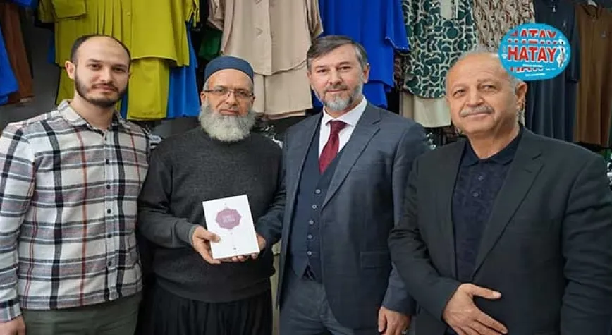 Müftü Topçu, Tarihi Uzun Çarşı Esnafı İle Bir Araya Geldi