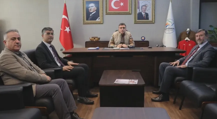 MÜFTÜ TOPÇU’DAN BAŞKAN DÖNMEZ’E ZİYARET
