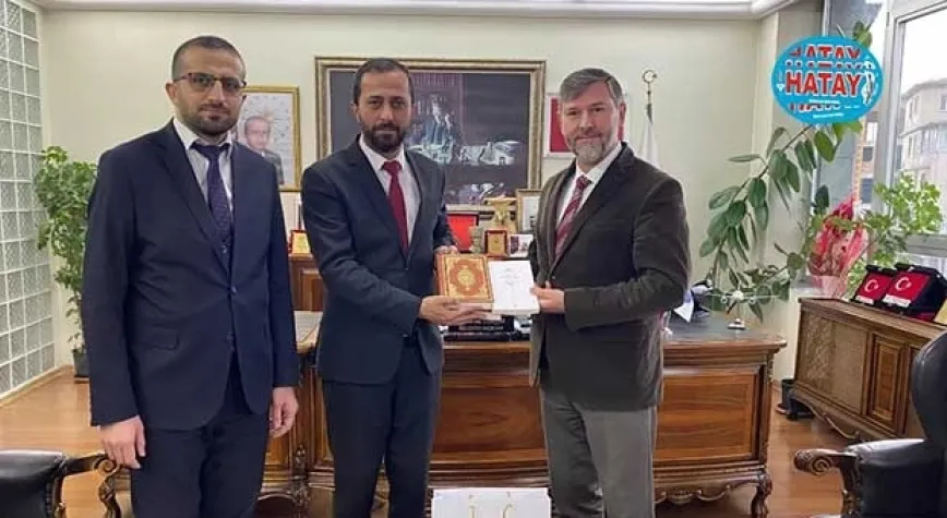 Müftü Topçu’dan Başkan Yalçın’a Ziyaret