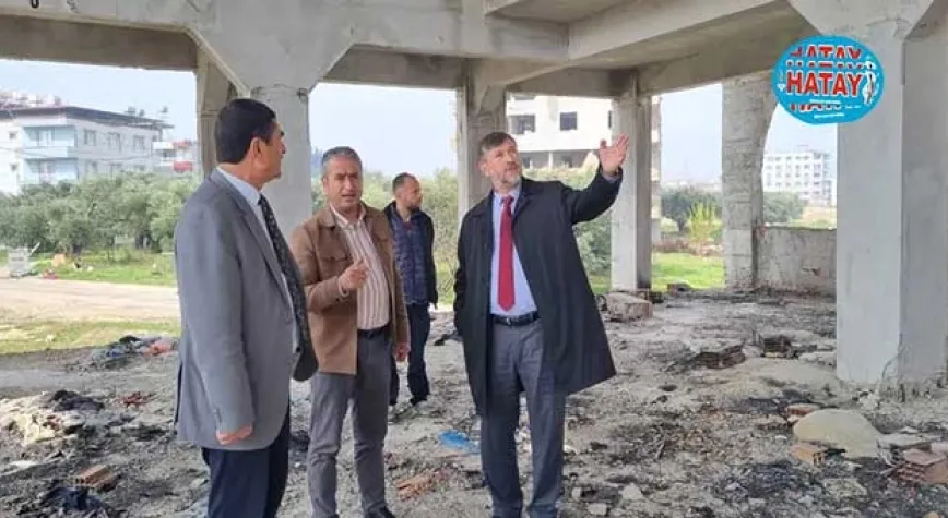 Müftü Topçu’dan Yapımı Devam Eden Camilerde İnceleme