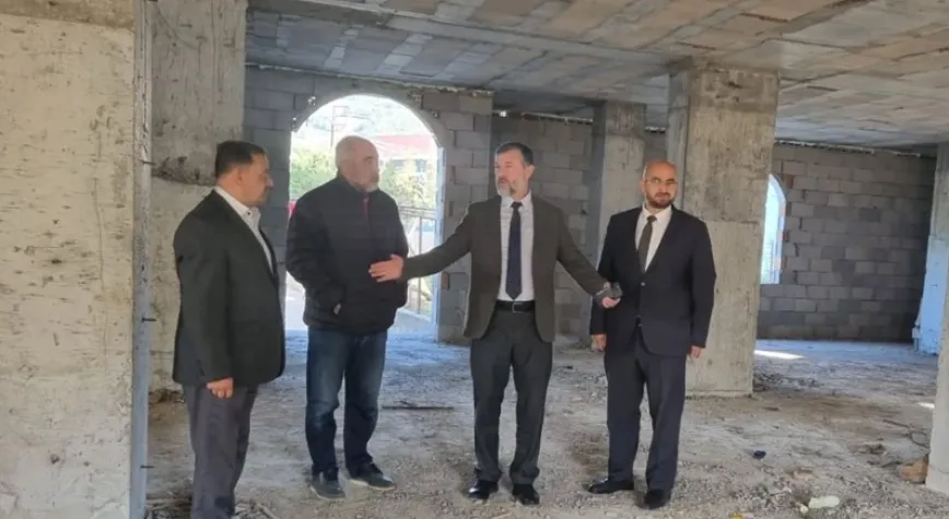 Müftü Topçu’dan  Yapımı Devam Eden İnşaatlara Ziyaret