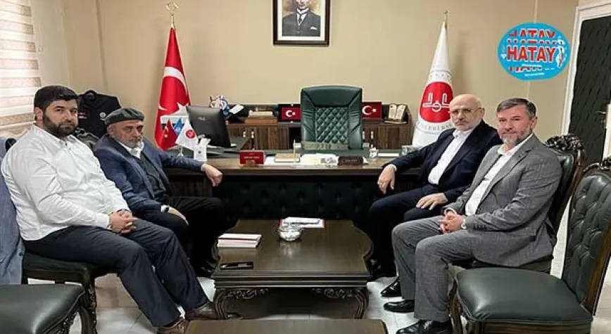Müftü Topçu’yu Makamında Ziyaret Ettiler