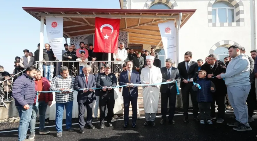 MUHAMMED-ÜL EMİN CAMİİ AÇILDI
