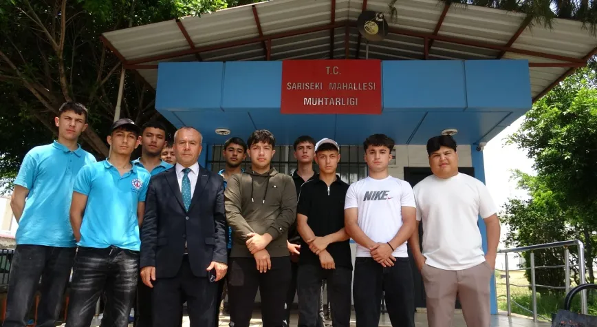 Muhtar ve Gençlerden Uyuşturucuya Karşı Farkındalık Filmi