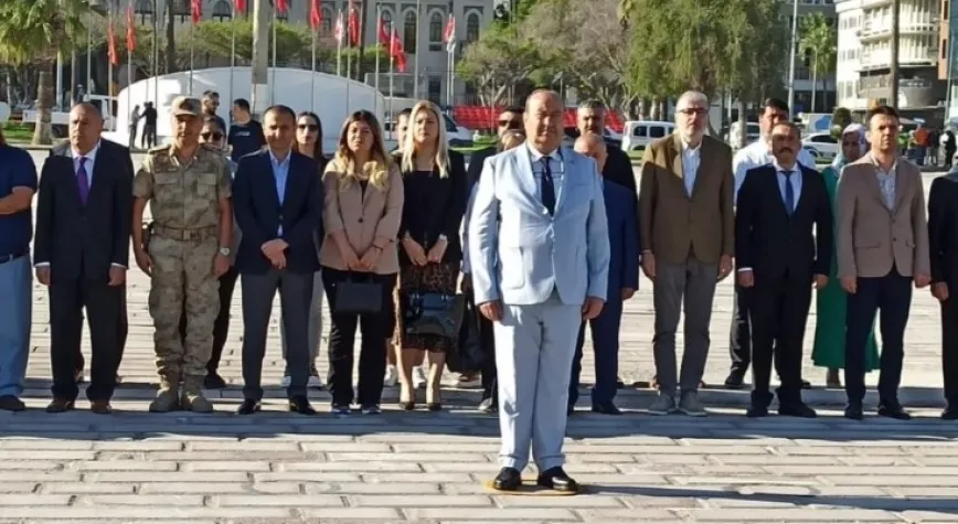 MUHTARLAR ATANIN HUZURUNA ÇIKTI