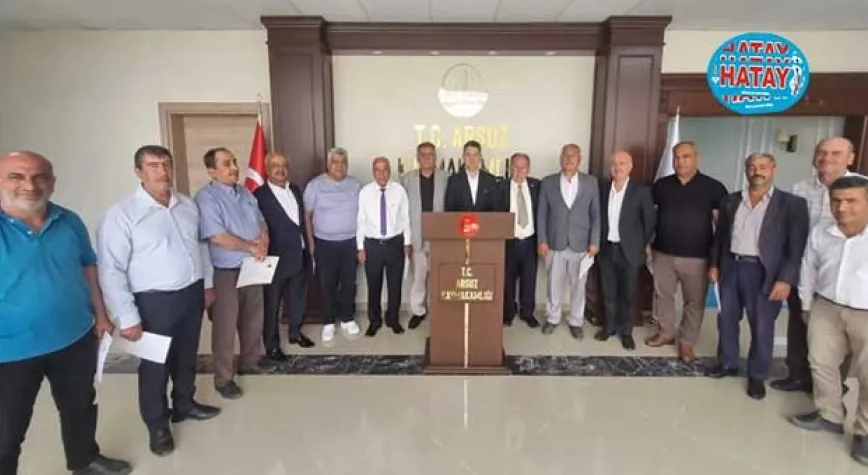 MUHTARLARA TEŞEKKÜR BELGESİ