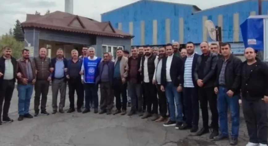 MUHTARLARDAN DESTEK ZİYARETİ