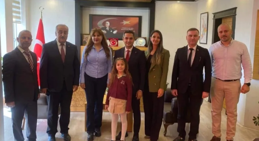 Murat, şampiyonu ağırladı