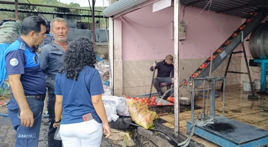 NAR EKŞİSİ İŞLETMELERİ DENETLENDİ