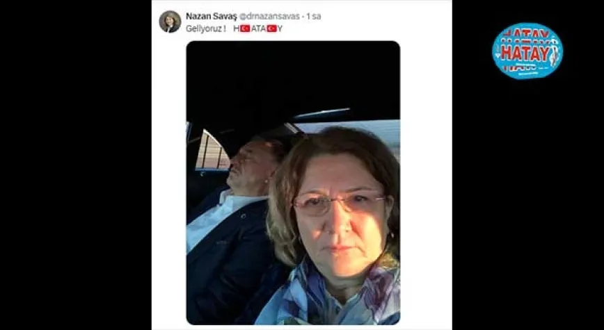 Nazan Savaş’tan Geliyoruz Hatay paylaşımı