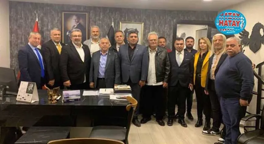 NAZMİ CEYLAN'DAN İSKENDERUN BEŞİKTAŞLILAR DERNEĞİ'NE ZİYARET