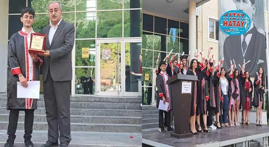 NEZAHAT GÜVEN ANADOLU LİSESİ MEZUNLARINI UĞURLADI