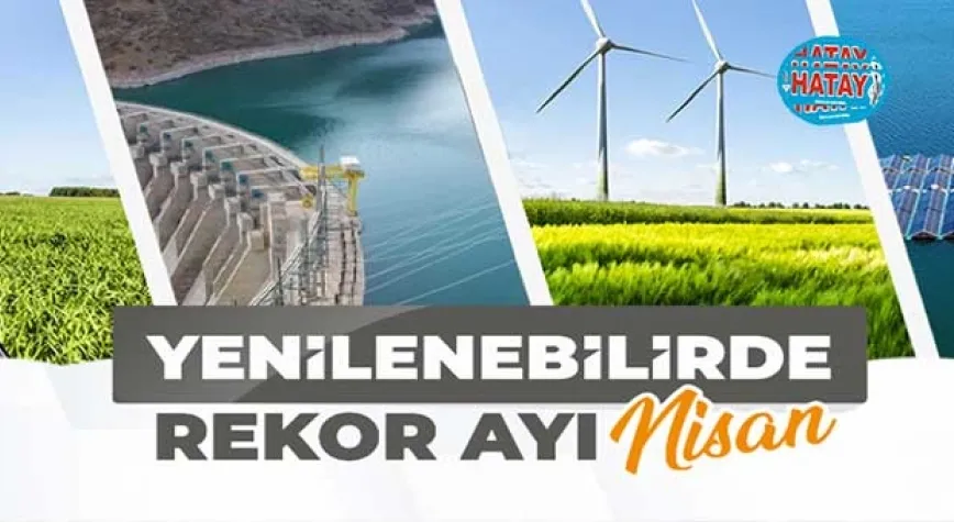Nisan’da Güneş ve Rüzgar Kaynaklı Elektrik Üretimi Rekor Kırdı