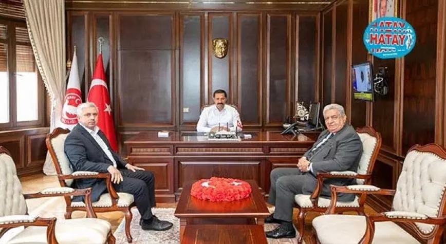 NURİ ÜYSEN VALİ MASATLI’YI ZİYARET ETTİ