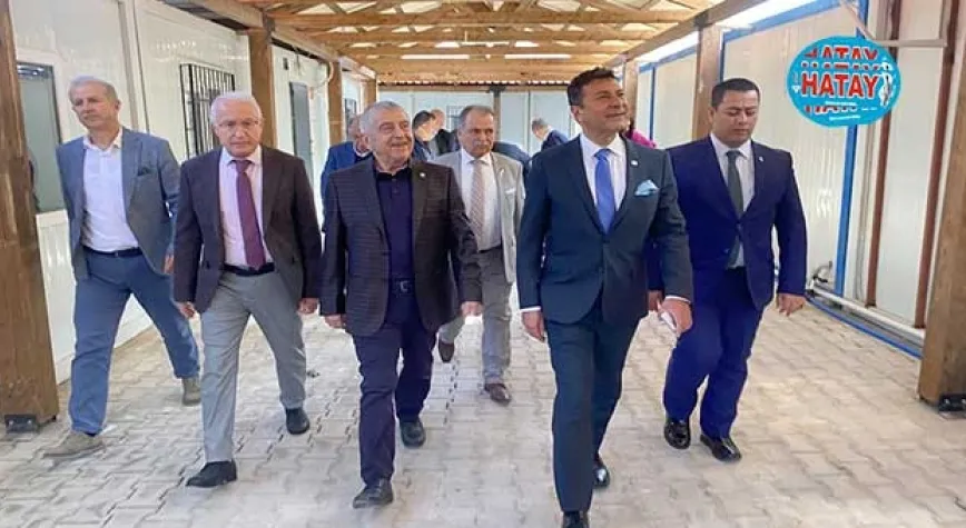 NUSRET CÖMERT, HATAY’I YENİDEN İNŞA EDERKEN TARİHİ DOKUYU KORUYACAĞIZ, ORTAK AKILLA HAREKET EDECEĞİZ