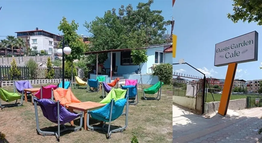 Oasis Cafe Aile Çay Bahçesi Açıldı