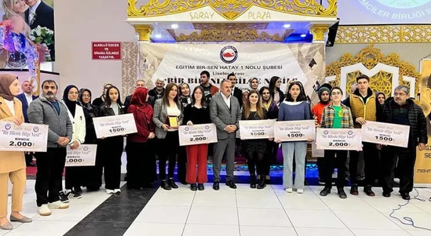 ÖDÜLLER  SAHİPLERİNİ BULDU
