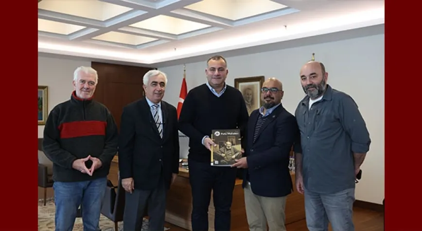 ÖDÜLLÜBAŞKAN TAŞDELEN’E ZİYARET