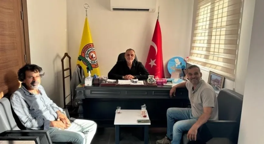 OFLAZOĞLU ÇİNÇİN’İ ZİYARET ETTİ
