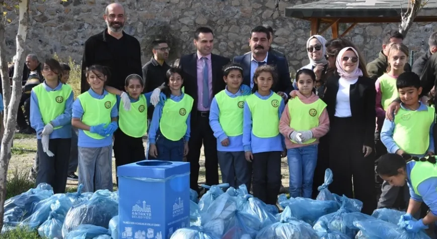 Öğrenciler çevre temizliği yaptı