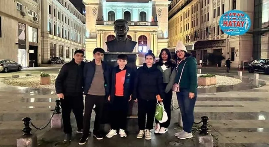 ÖĞRENCİLER ROMANYA’DAN GELDİ