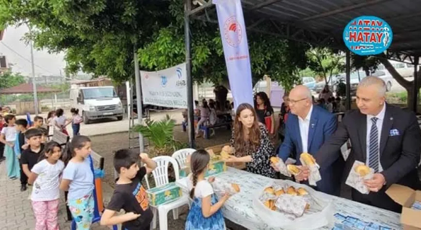 ÖĞRENCİLERE BALIK EKMEK İKRAMI