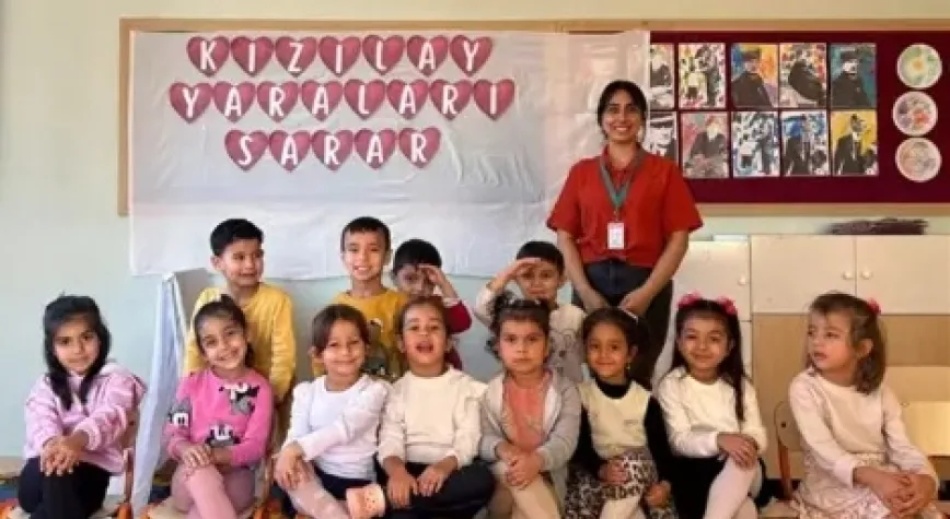 Öğrencilere Kızılay’dan etkinlik