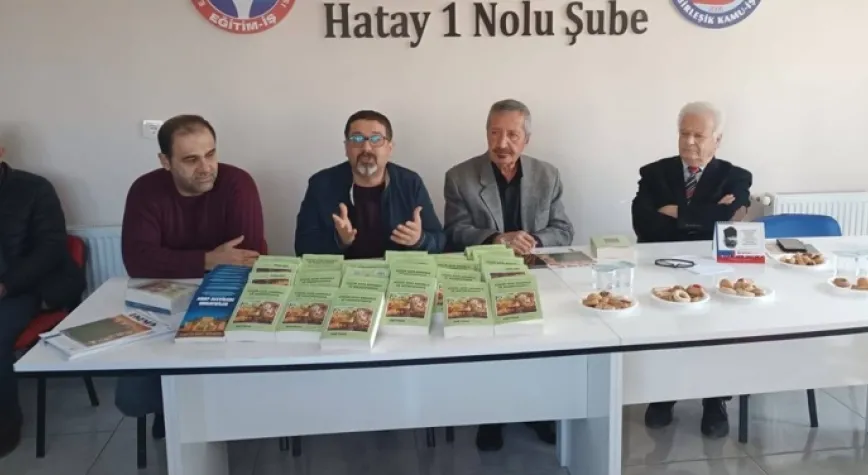 Öğretmen Halil Yılmaz Kitabını Tanıttı