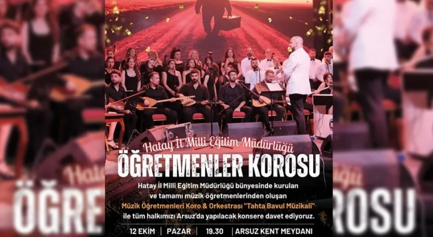 Öğretmenler Korosu Sahneye Çıkıyor