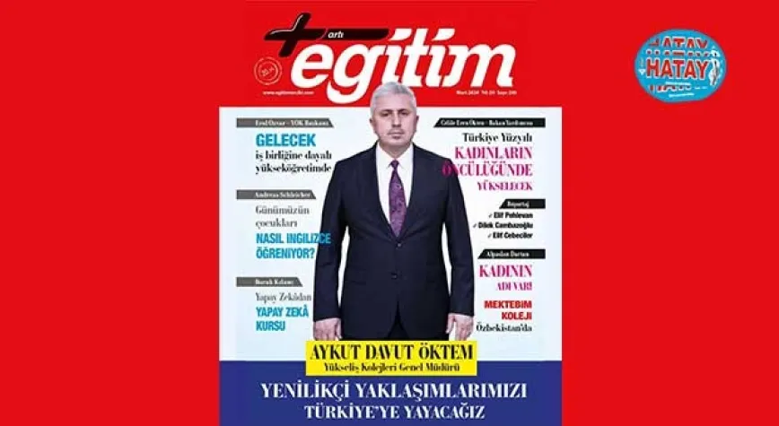 ÖKTEM HOCA DERGİYE KAPAK OLDU