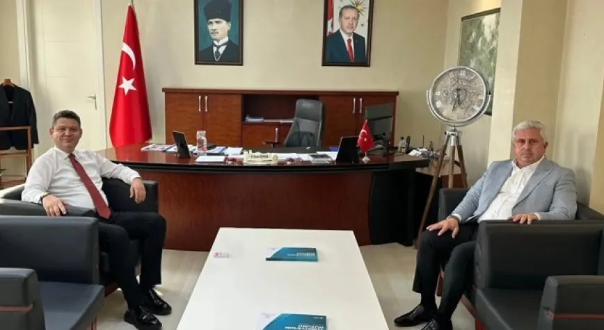Öktem'den Gökpınar’a Hayırlı Olsun Ziyareti