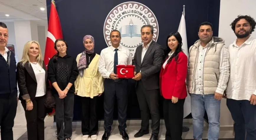 Okul yönetiminden müdürlere ziyaret