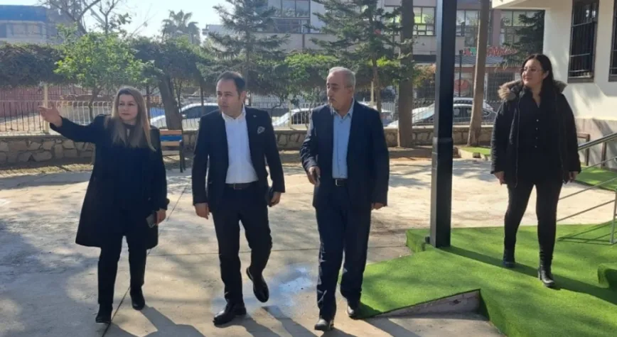 Okullarda incelemelerde bulundular