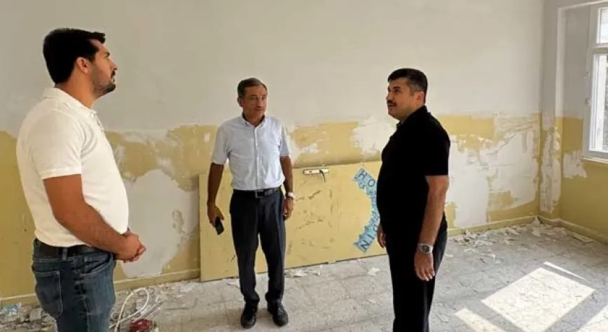 Okullarda Yeni Dönem Hazırlığı Sürüyor