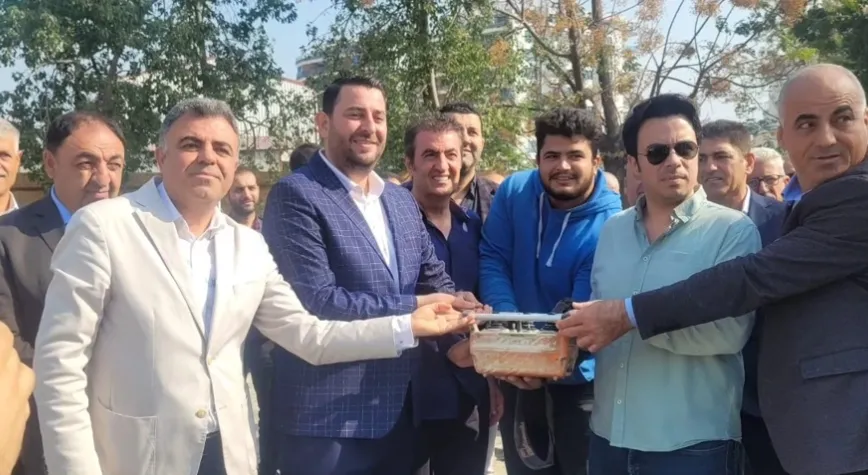 Okulun temeli atıldı