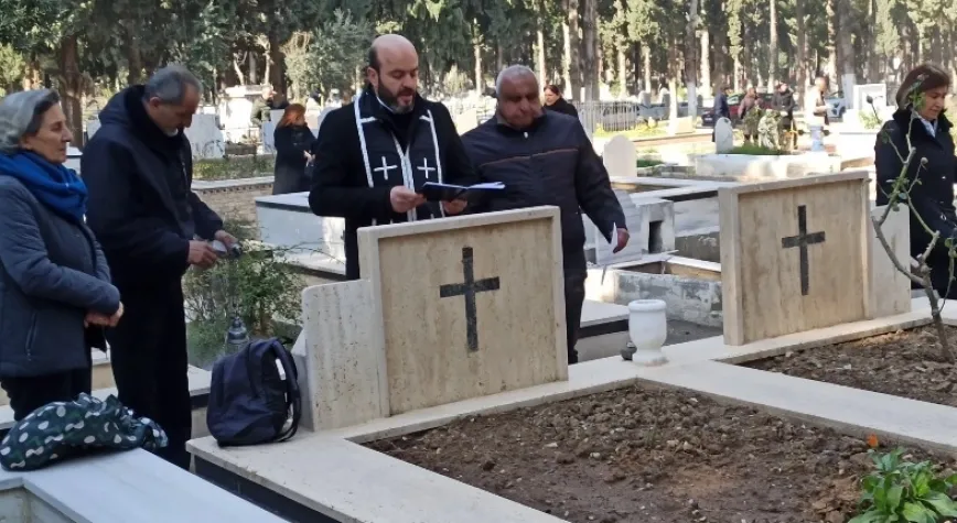 Ölüleri Anma Ayini Yapıldı