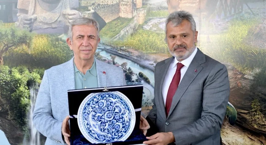ÖNTÜRK, ABB BAŞKANI YAVAŞ’I AĞIRLADI