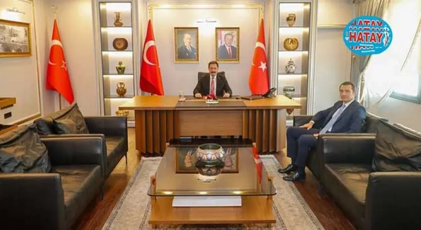 ONURKAN’DAN VEDA ZİYARETİ