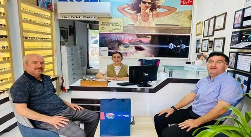 OPTİSYENLER VE GÖZLÜKÇÜLER GÜNÜ ZİYARETİ