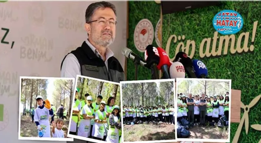 ORMAN BENİM KAMPANYASINDA 313 TON ATIK TOPLANDI  