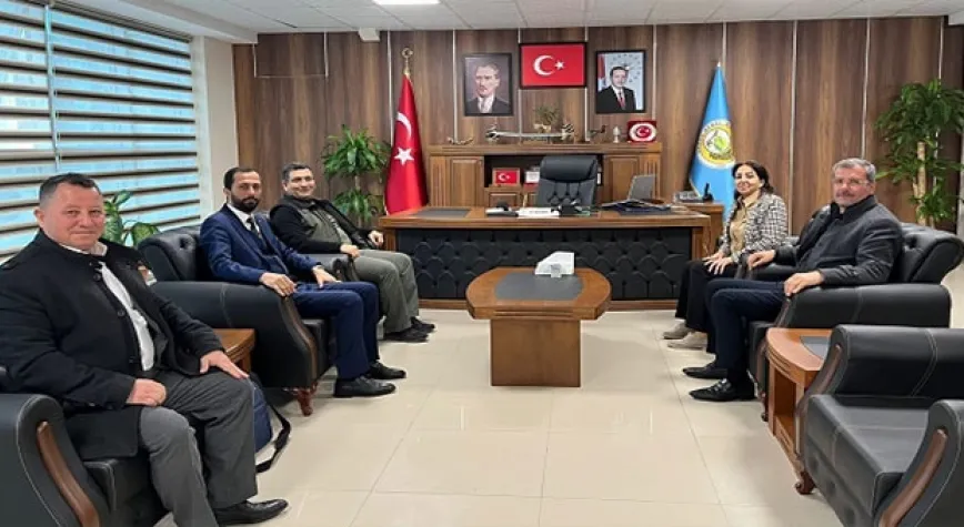 ORMAN BÖLGE MÜDÜRÜ ÖZDEMİR’E ZİYARET