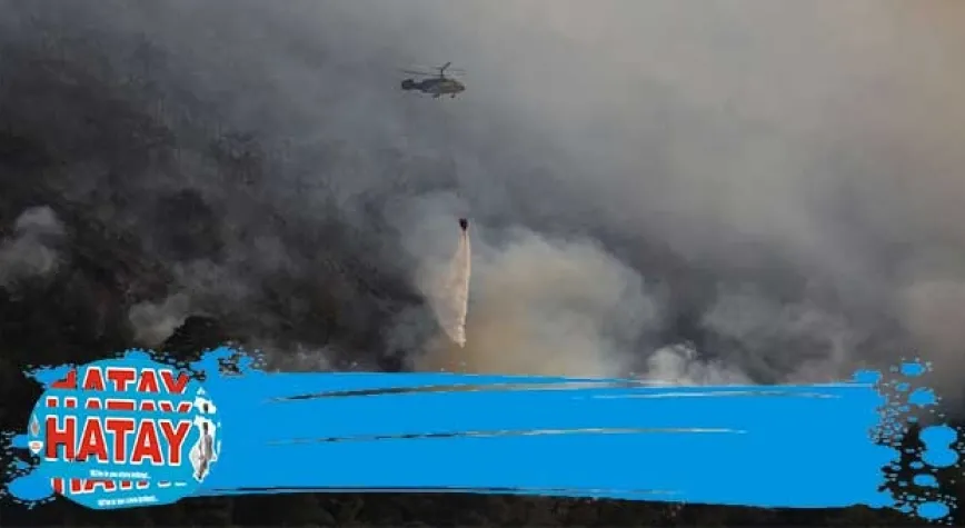 Orman yangını 2'nci gününde
