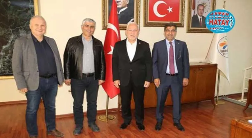 ÖZÇELİK-İŞ SENDİKASINDAN TOSYALI'YA HİZMET TEŞEKKÜRÜ ZİYARETİ