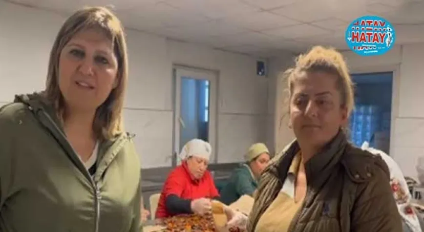 ÖZDEMİR’DEN KADIN KOOPERATİFİNE ZİYARET