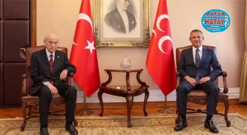 Özel'den Bahçeli'ye ziyaret