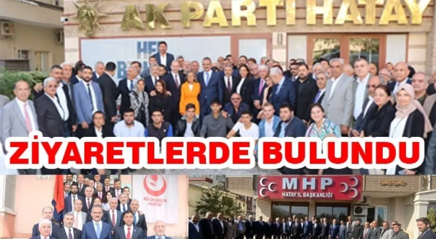 ÖZER’DEN MHP VE BBP’YE ZİYARET