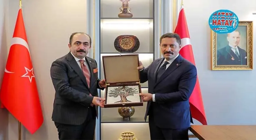 ÖZGEN’DEN NEZAKET ZİYARETİ