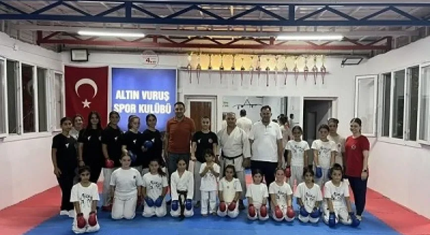 ÖZGÜN SPORCULARLA BİR ARAYA GELDİ