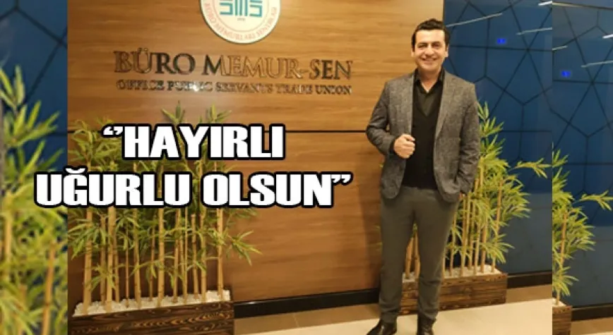 ÖZKAN ASLAN TEŞEKKÜRLERİNİ İLETTİ