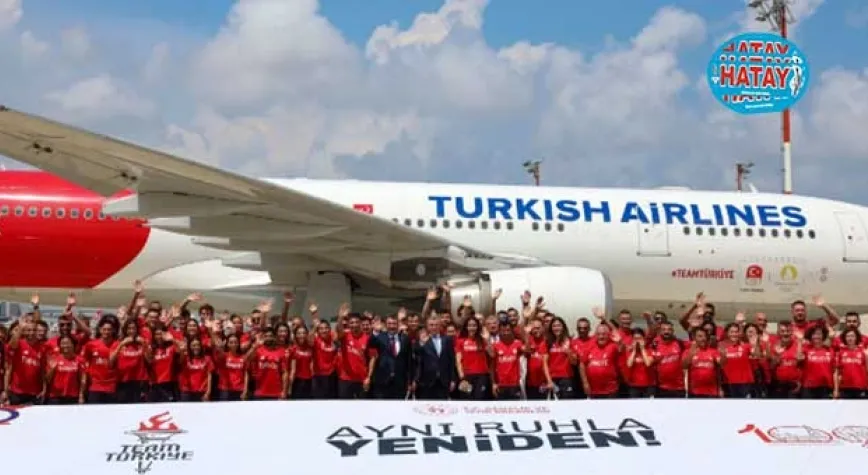 PARİS 2024 YAZ OLİMPİYATLARI'NDA MÜCADELE EDECEK SPORCULAR TÖRENLE UĞURLANDI